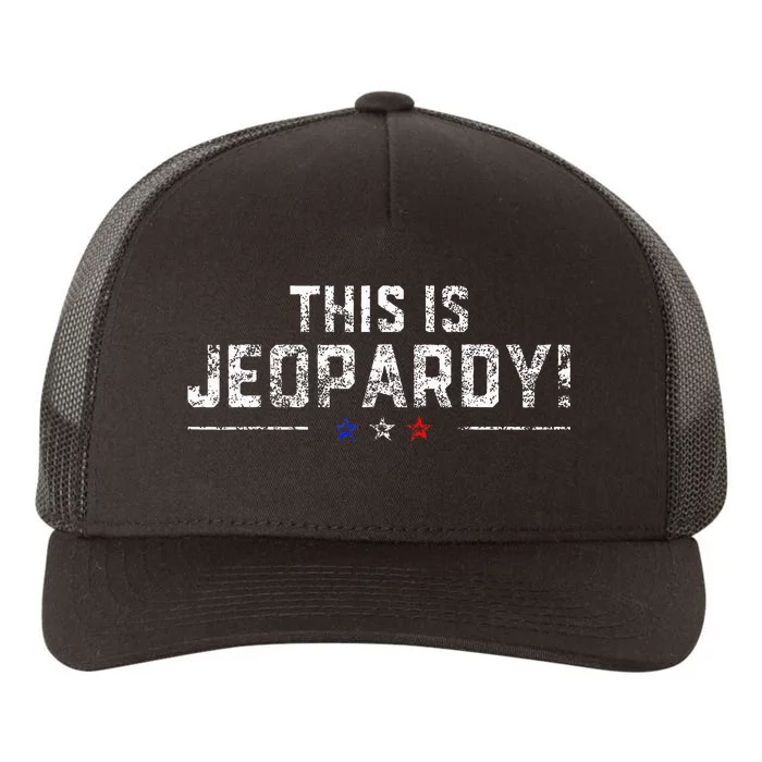 This Is Jeopardy Yupoong Adult 5-Panel Trucker Hat