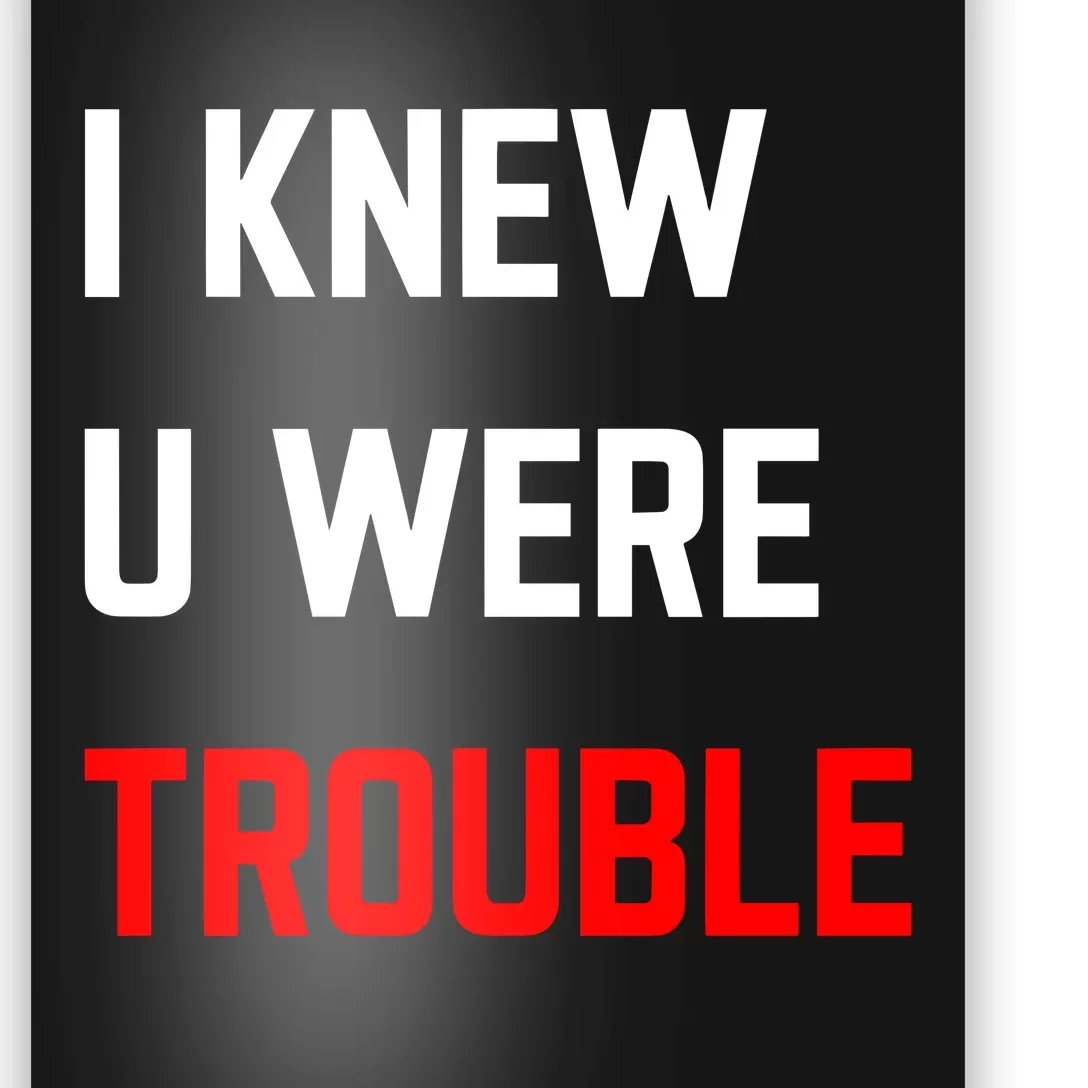 Taylor I Knew U Were Trouble Poster