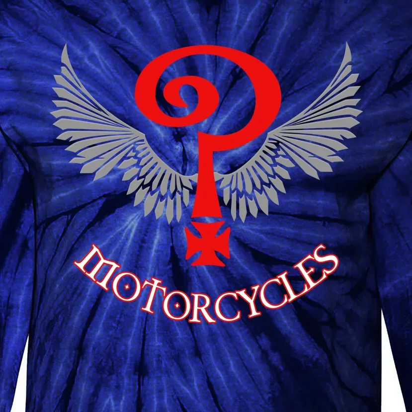 The Indian Larry's Cool Graphic Design Tie-Dye Long Sleeve Shirt