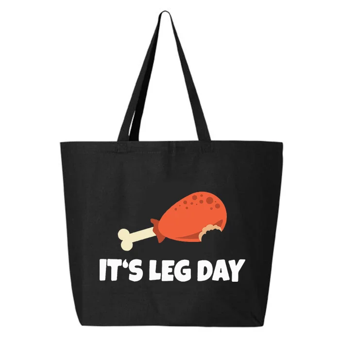 Turkey ItS Leg Day Thanksgiving Workout 25L Jumbo Tote