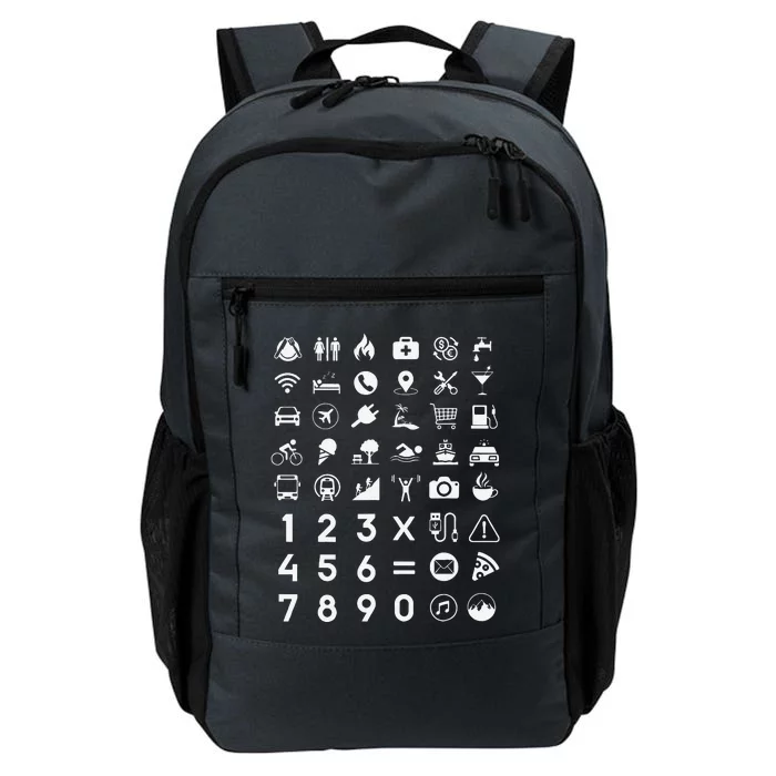 Travel Icon Language Translation Guide Travel Daily Commute Backpack