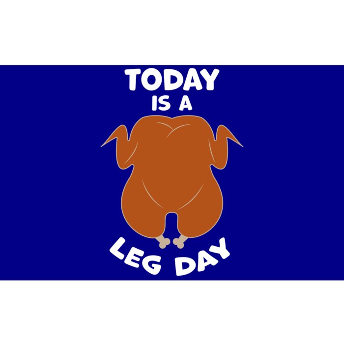 Today Is Leg Day Funny Thanksgiving Day Turkey Gift Bumper Sticker