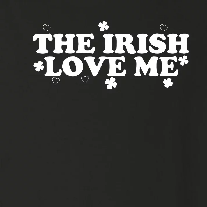 The Irish Love Me St Patricks Day Lucky Shamrock Toddler Long Sleeve Shirt