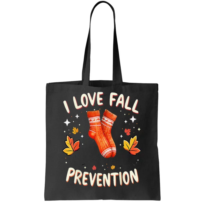 Therapy I Love Fall Prevention Tote Bag