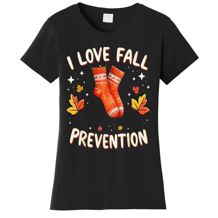 Therapy I Love Fall Prevention Women's T-Shirt