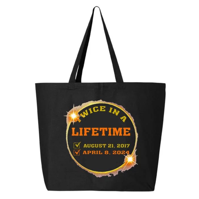 Twice In Lifetime 2024 Solar Eclipse 25L Jumbo Tote