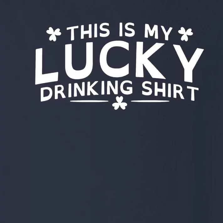 This Is My Lucky Drinking Toddler Long Sleeve Shirt