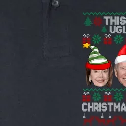 This Is My Ugliest Christmas Sweater Funny Joe Biden Kamala Softstyle Adult Sport Polo