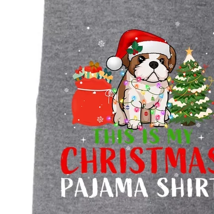 This Is My Christmas Pajama Shih Tzu Dog Xmas Dog Lover Cool Gift Doggie 3-End Fleece Hoodie