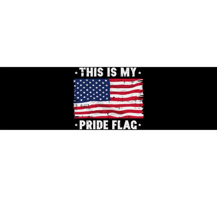 This Is My Pride Flag America Anti Lgbtq Patriot Bumper Sticker