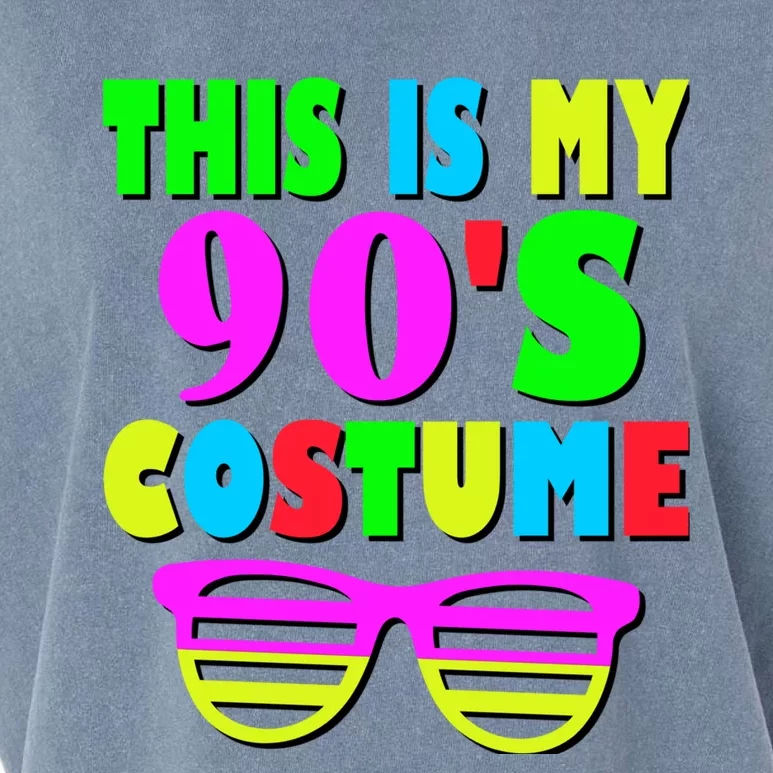 This Is My 90s Costume 80s 90s Party Garment-Dyed Women's Muscle Tee