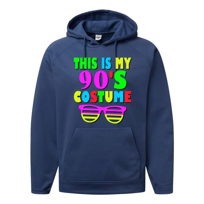 This Is My 90s Costume 80s 90s Party Performance Fleece Hoodie