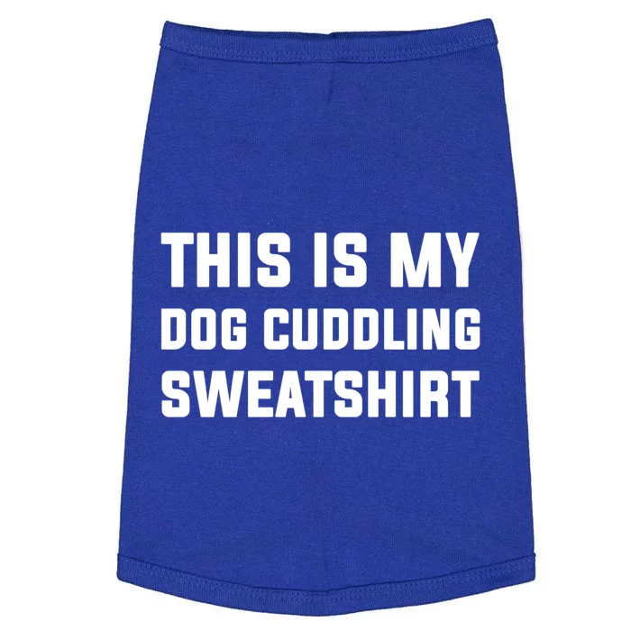 This Is My Dog Cuddling Cute Gift Doggie Tank