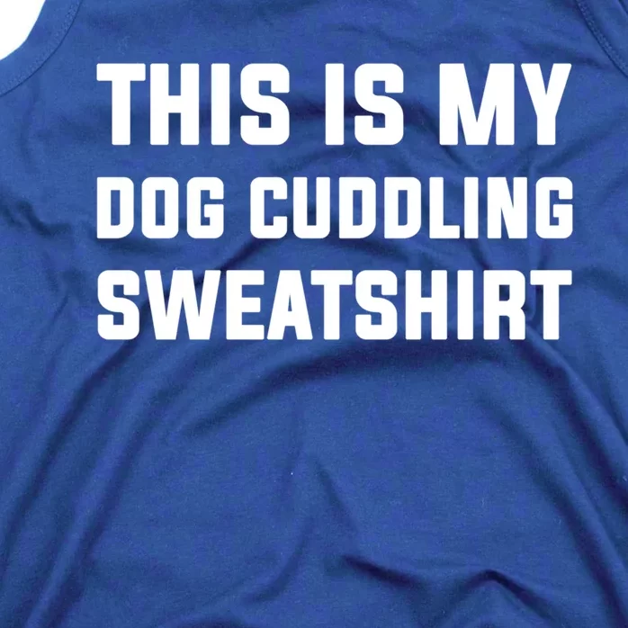 This Is My Dog Cuddling Cute Gift Tank Top