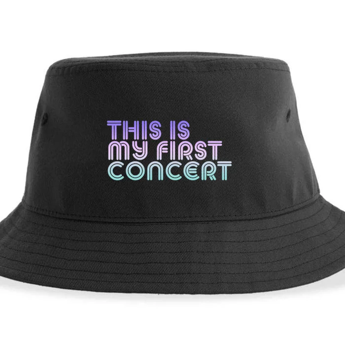 This Is My First Concert Sustainable Bucket Hat