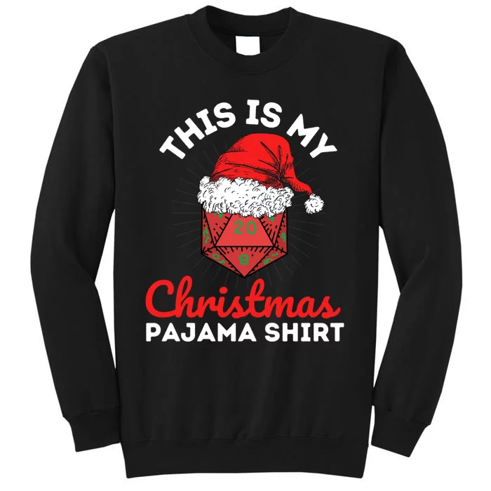 This Is My Christmas Dungeons And Pajama Tall Sweatshirt