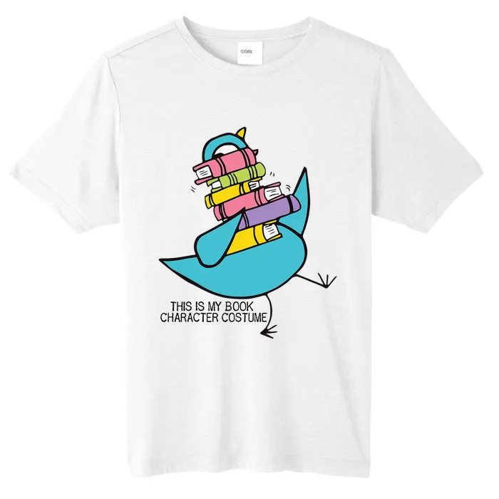 This Is My Book Character Costume Funny Pigeon Reading ChromaSoft Performance T-Shirt