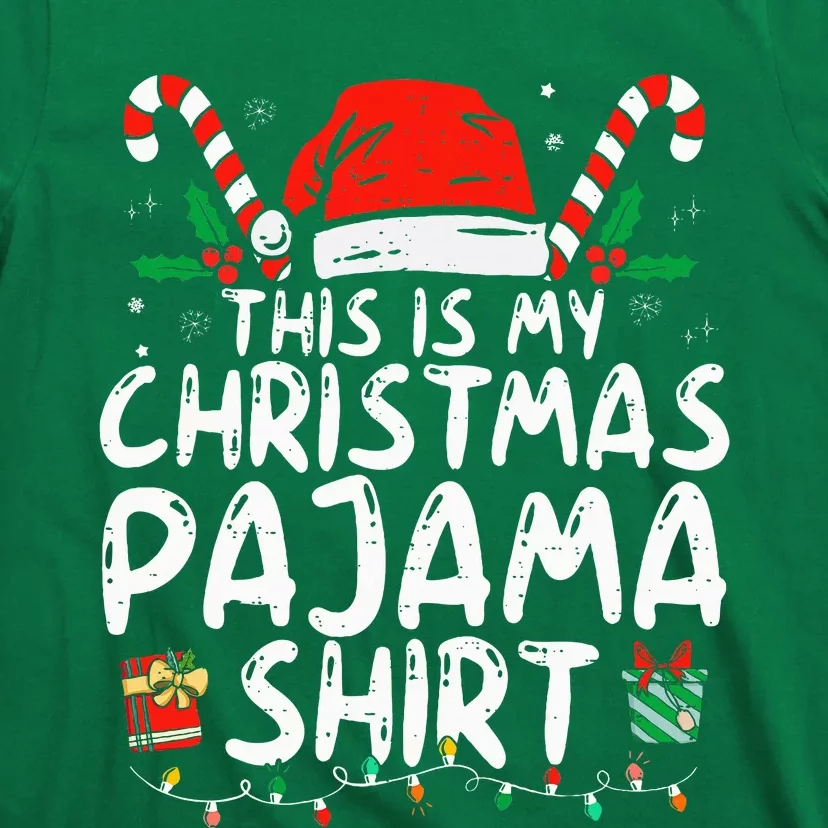 This Is My Christmas Pajama Funny Xmas Pjs T-Shirt