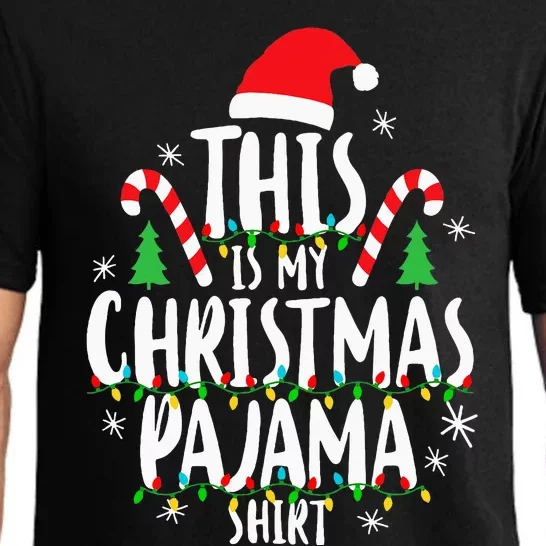 This Is My Christmas Pajama Xmas Family Christmas 2024 Pajama Set