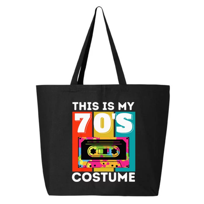 This Is My 70s Costume Funny Retro Vintage 1970s 70s 25L Jumbo Tote