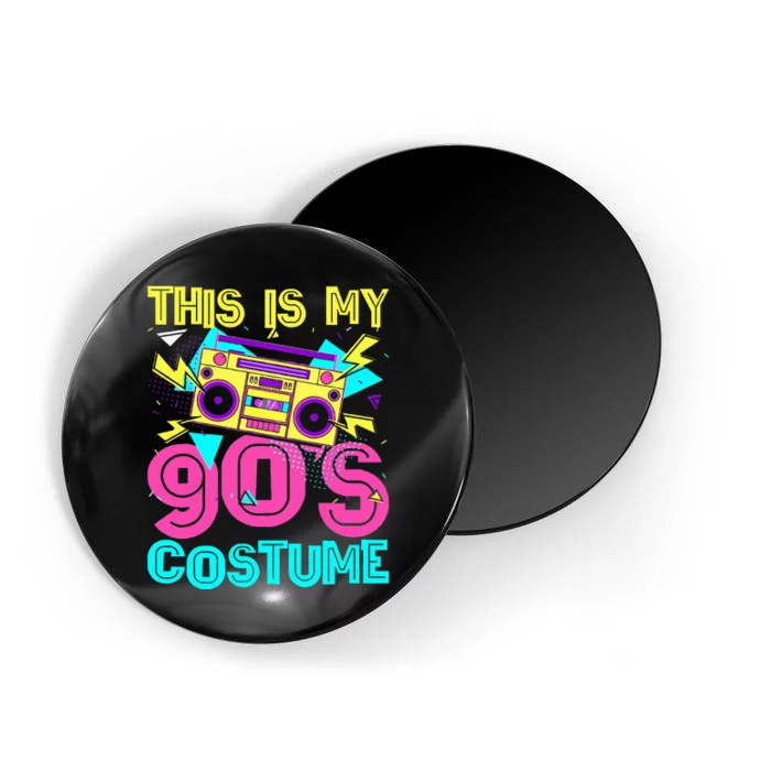 This Is My 90s Costume Retro 90s Music Theme Party Nineties Magnet