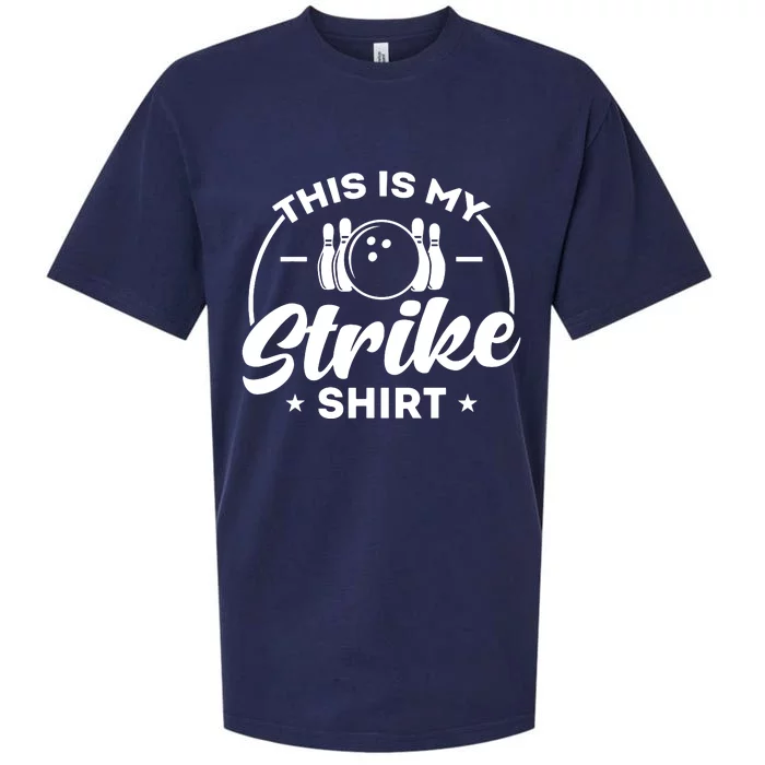 This Is My Strike Bowling Sueded Cloud Jersey T-Shirt