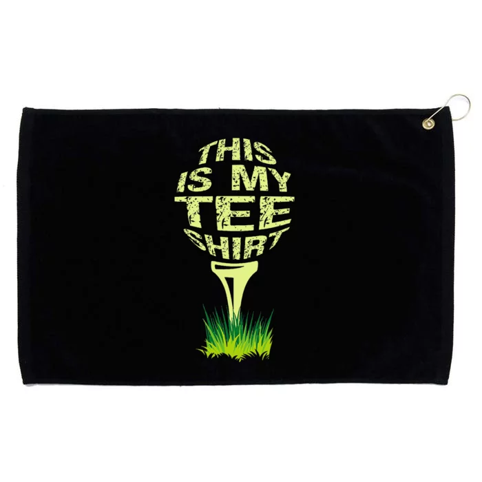 This Is My Golfer Funny Golfer Golf Player Lover Grommeted Golf Towel