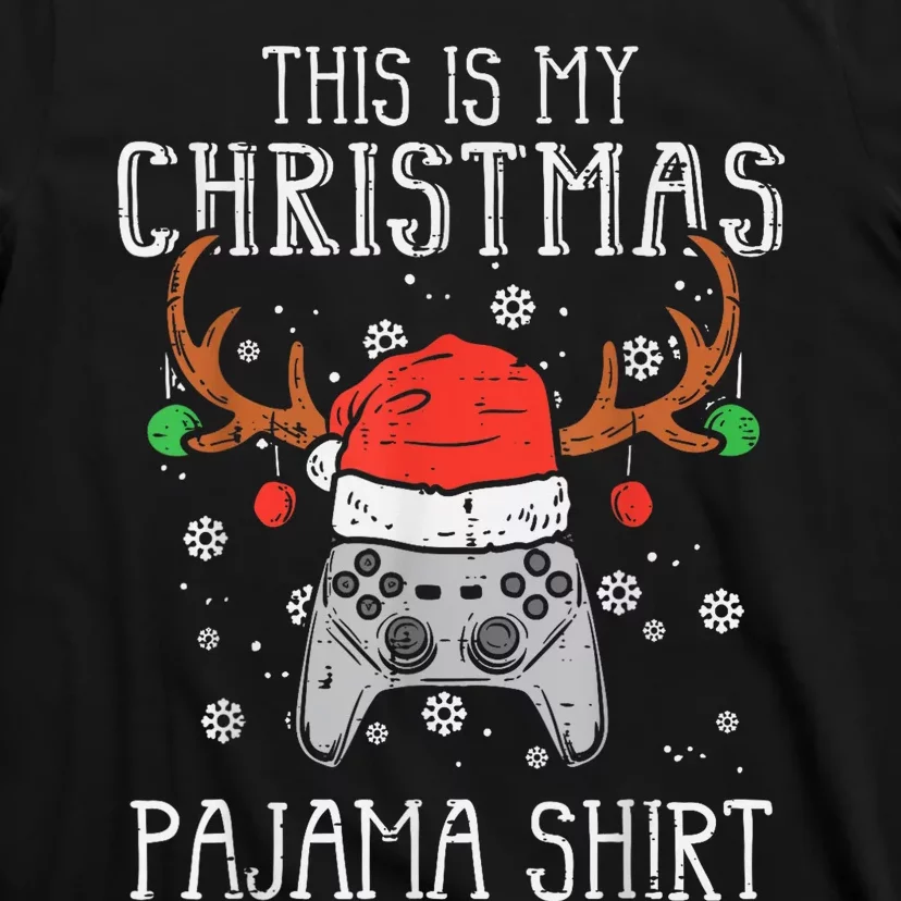 This Is My Christmas Shirt Gamer Xmas Boy  Girls Kid T-Shirt