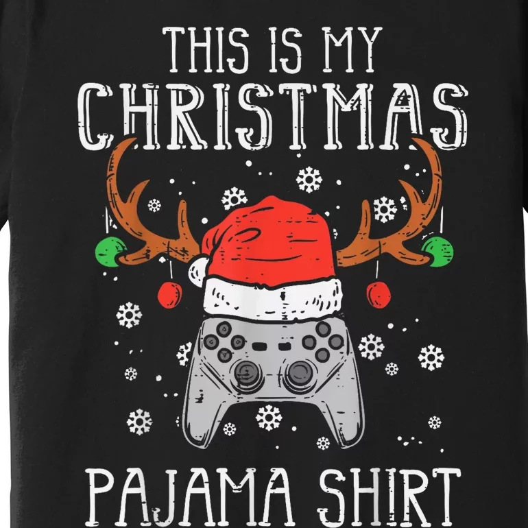 This Is My Christmas Shirt Gamer Xmas Boy  Girls Kid Premium T-Shirt