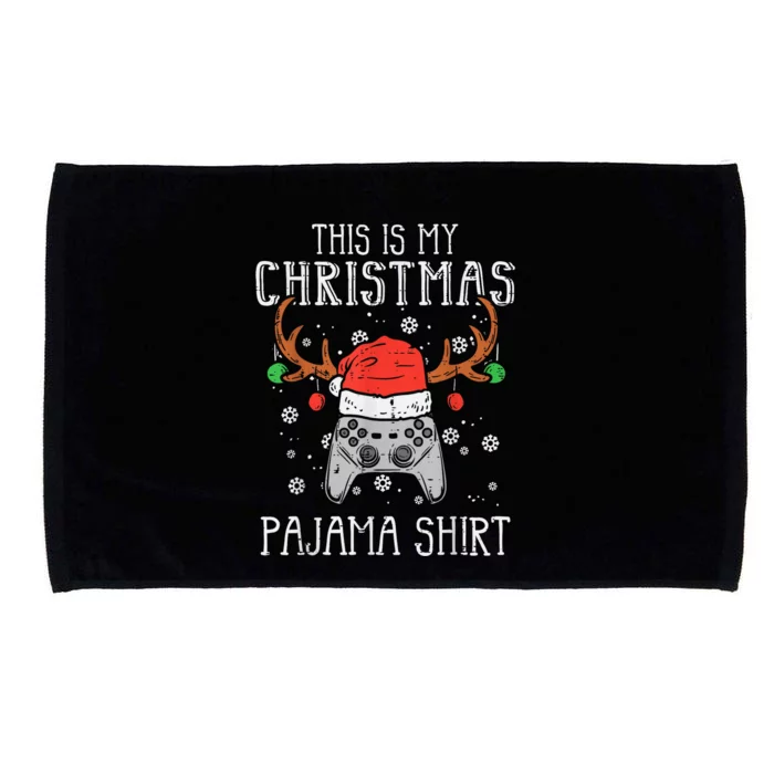 This Is My Christmas Shirt Gamer Xmas Boy  Girls Kid Microfiber Hand Towel