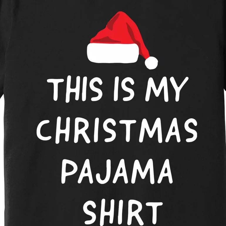 This Is My Christmas Pajama Funny Premium T-Shirt