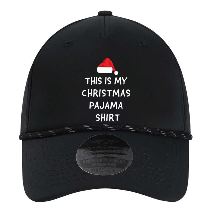 This Is My Christmas Pajama Funny Performance The Dyno Cap