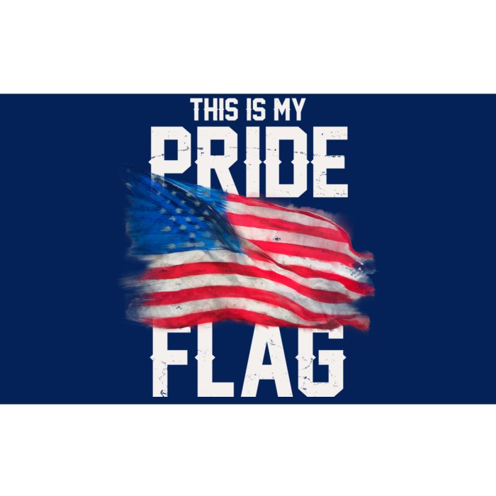 This Is My Pride Flag United States Patriot Flag Bumper Sticker