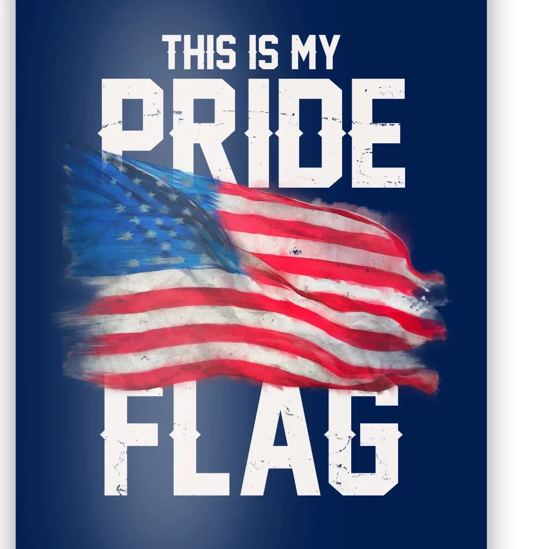 This Is My Pride Flag United States Patriot Flag Poster