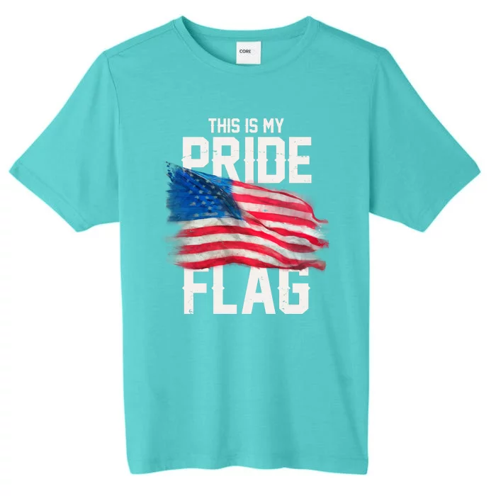 This Is My Pride Flag United States Patriot Flag ChromaSoft Performance T-Shirt