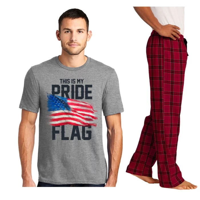 This Is My Pride Flag United States Patriot Flag Pajama Set