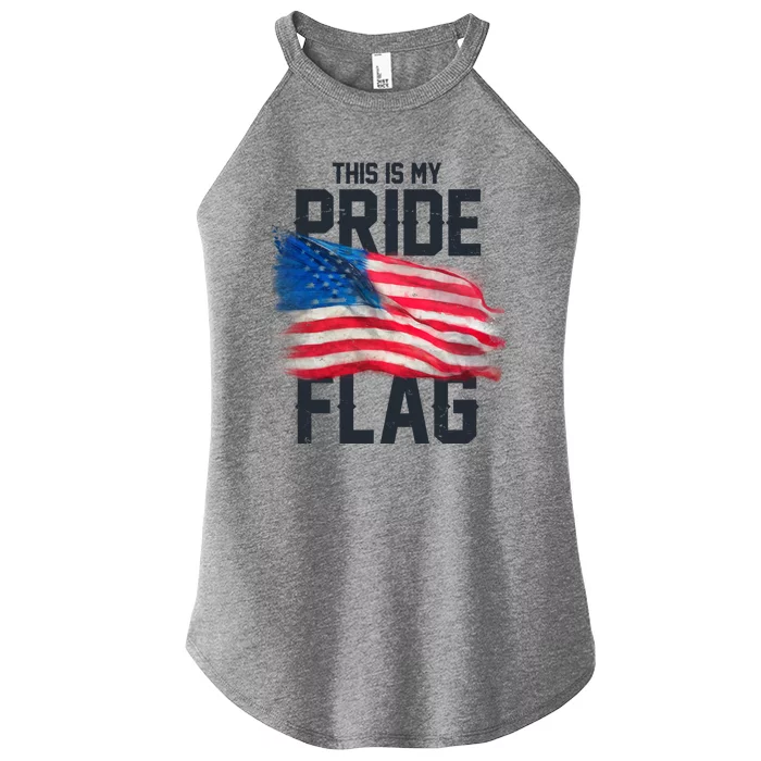 This Is My Pride Flag United States Patriot Flag Women’s Perfect Tri Rocker Tank