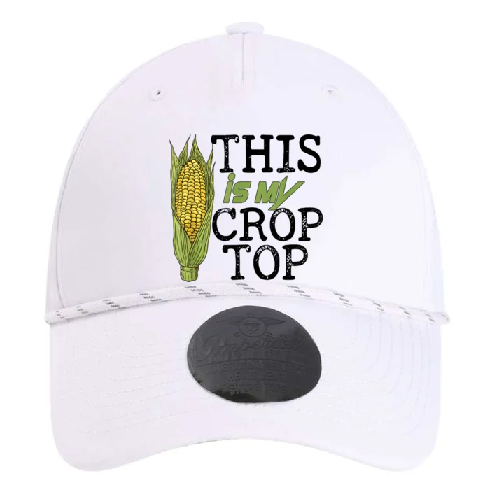 This Is My Crop Top Funny Farmer Farming Corn Lover Performance The Dyno Cap