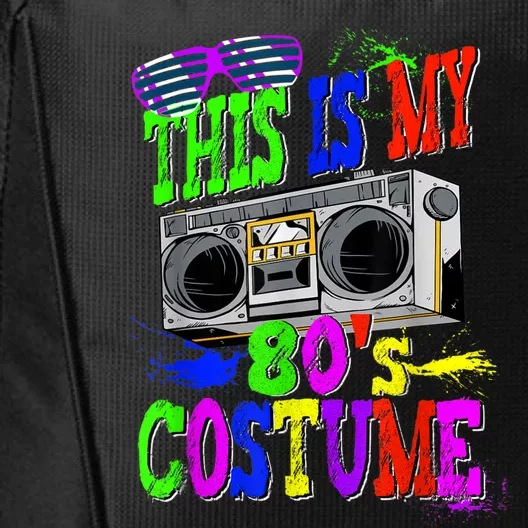 This Is My 80s Costume 80s Party City Backpack