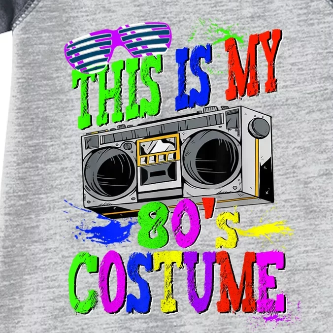 This Is My 80s Costume 80s Party Infant Baby Jersey Bodysuit