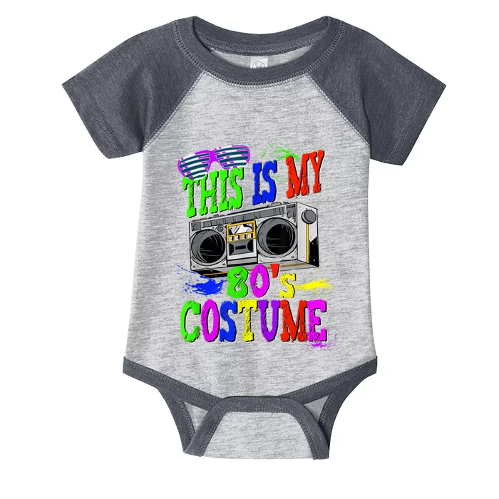 This Is My 80s Costume 80s Party Infant Baby Jersey Bodysuit