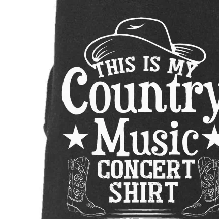 This Is My Country Music Concert Doggie 3-End Fleece Hoodie