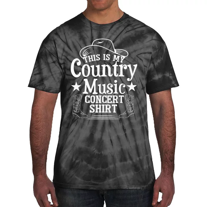 This Is My Country Music Concert Tie-Dye T-Shirt