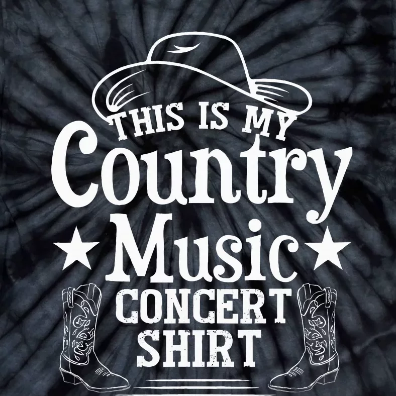 This Is My Country Music Concert Tie-Dye T-Shirt