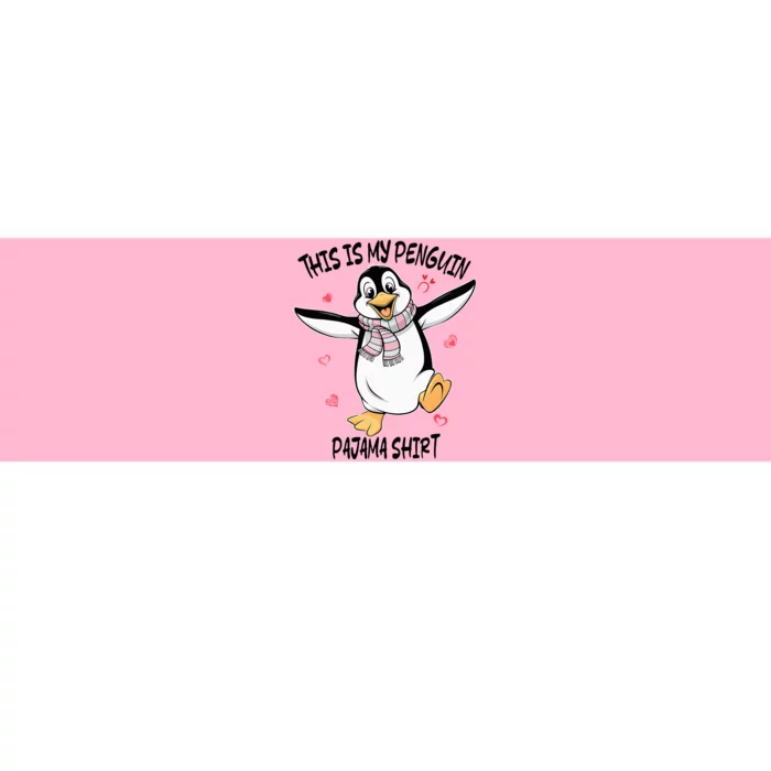 This Is My Penguin Pajama Penguin Lover Bumper Sticker