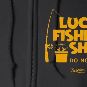 This Is My Lucky Fishing Full Zip Hoodie