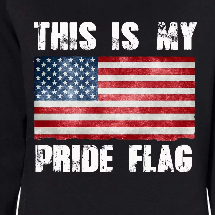 This Is My Pride Flag Womens California Wash Sweatshirt