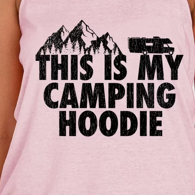 This Is My Camping Gift Women's Knotted Racerback Tank