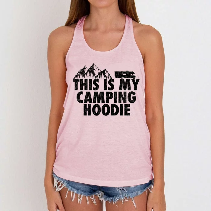 This Is My Camping Gift Women's Knotted Racerback Tank