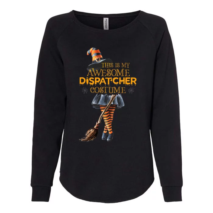 This Is My Halloween Dispatcher 911 Costume Women Dispatch Womens California Wash Sweatshirt